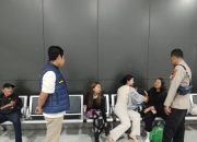 Cegah C3,Unit Reskrim Polsek Rangkasbitung Polres Lebak Giat Kring Serse di Stasiun KAI Rangkasbitung