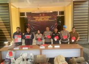 Sat Reskrim Polres Lebak Berhasil Ungkap Dua Kasus Pertambangan Ilegal