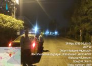 Personel Polsek Rangkasbitung Polres Lebak Patroli Jalan Raya Cegah Balap Liar, Wujudkan Kamtibmas Kondusif