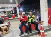 Polsek Telukjambe Jaga Kamtibmas Wilayah Hukum, Gelar Patroli Prekat di Objek Vital SPBU Pertamina