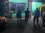 Patroli Dialogis di Pemukiman Warga, Polsek Rangkasbitung Sampaikan Himbauan Kamtibmas kepada Security Perumahan Sharia Green Valley