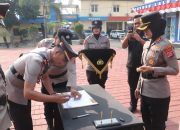 Kapolres Lebak Pimpin Upacara Sertijab Kabag SDM, Kasat Binmas, Kasiwas, dan Tiga Kapolsek Jajaran