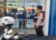 Personel Polsek Lemahabang Sosialisasikan Pelarangan Knalpot Tidak Sesuai Spesifikasi Teknis Di Obyek Vital