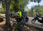 Cegah Kenakalan Remaja, Bhabinkamtibmas Polsek Telagasari Berikan Penyuluhan di Desa Linggarsari