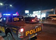 Polsek Klari Pastikan Pertigaan Kopel Aman dan Kondusif, Laksanakan Patroli KRYD Malam