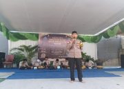 Anggota Polsek Telukjambe Bersama Pemdes Pinayungan Hadiri PHBI Maulid Nabi di Masjid Jami Al Hikmah