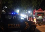 Jaga Wilayah Hukum, Polsek Pangkalan Sasar Kampung Cicangor ketika Laksanakan Tugas Patroli Perintis