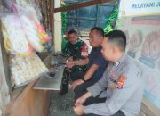 Sinergitas TNI-POLRI, Bhabinkamtibmas Polsek Rangkssbitung dan Bhabinsa Koramil Rangkasbitung Sambangi Tokoh Masyarakat