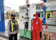 Kunjungi SPBU Gempol Patroli Prekat Polsek Banyusari di Siang Hari