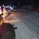 Rutin Polsek Rangkasbitung Polres Lebak Giat Patroli Dialogis di Jalan Raya Leuwidamar Depan SPBU Cirende