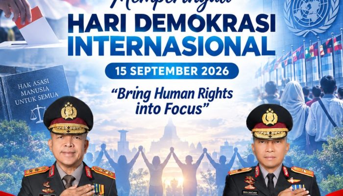 Polda Banten Peringati Hari Demokrasi Internasional, Dorong Penguatan Hak Asasi dan Nilai Demokrasi