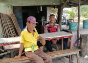 Bhabinkamtibmas Polsek Telagasari Sebar Himbauan Kamtibmas Antisipasi C3 
