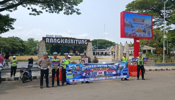 Tingkatkan Disiplin Berlalu Lintas, Polres Lebak Gelar Operasi Patuh Maung 2026
