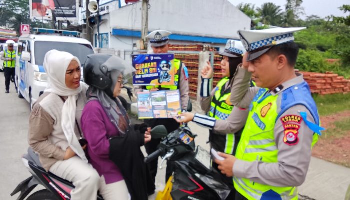 Hari Ketiga Operasi Patuh Maung 2026, Satlantas Polres Lebak Tertibkan Pelanggaran Lalu Lintas